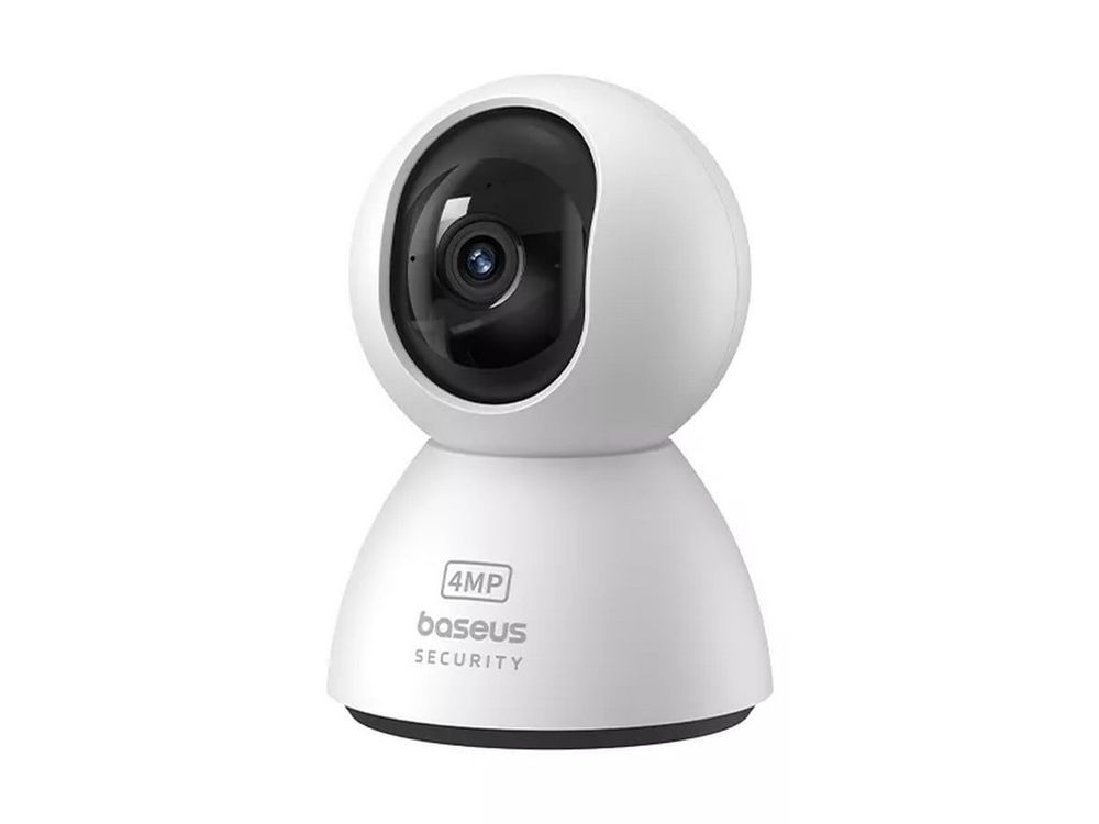Camera supraveghere IP wireless Baseus S0TV012132, Wi-Fi, 4MP, 8x zoom digital, functii AI, audio bidirectional, slot card micro SD, aplicatie mobila