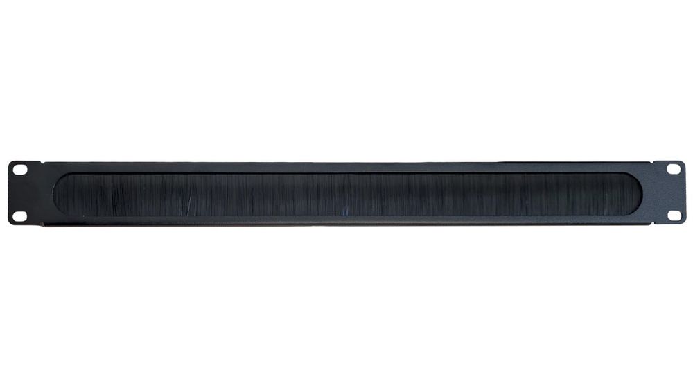 Panou cu perie 1U, 19 Inch, 1mm, otel laminat la rece, Safer SAF- PANTRECEREP