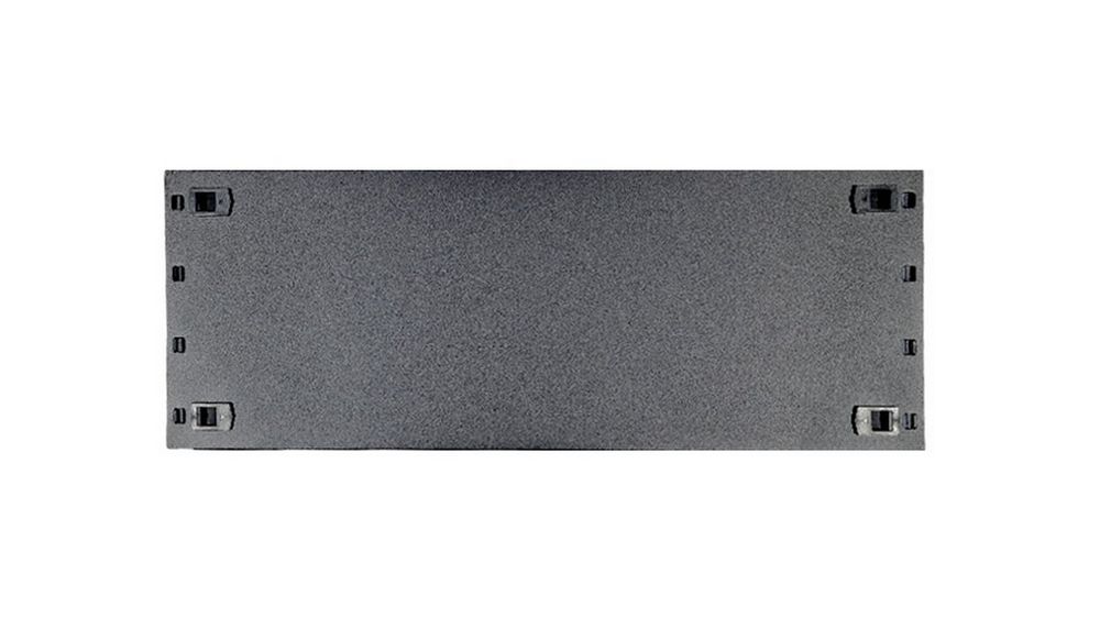 Panou metalic 4U, montaj fara suruburi, rack 19 inch, otel SPCC 1 mm, negru, SAF- BLINDP4U-TOOLESS
