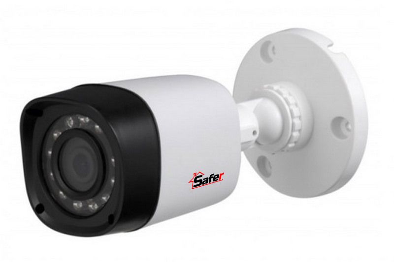 Camera de exterior, Bullet, 8MP - 4K, IR 20m, 2.8mm, Safer SAF-BP8MP20F28