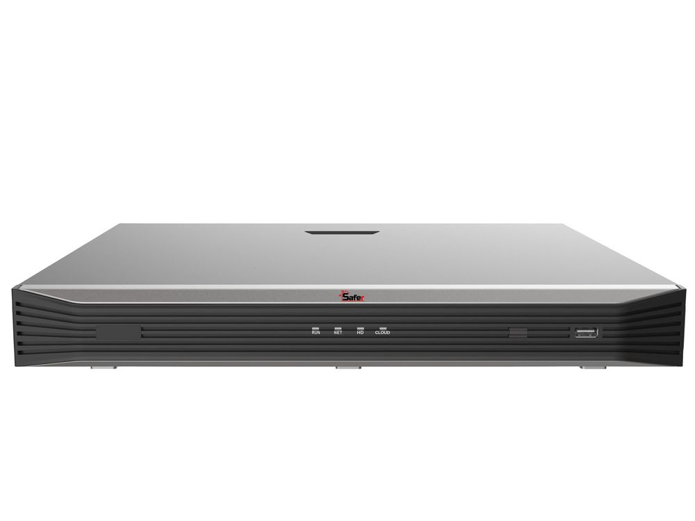 NVR 16 canale 12 MP, 160Mbps, 2 HDD, 1x RCA, HDMI, VGA, ONVIF, Safer SAF-NVR30216-IQ(U)