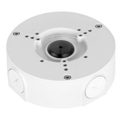 Doza de conexiuni, pentru camere de supraveghere, IP66, aluminiu, alba, Safer, SAF-PFA130-E