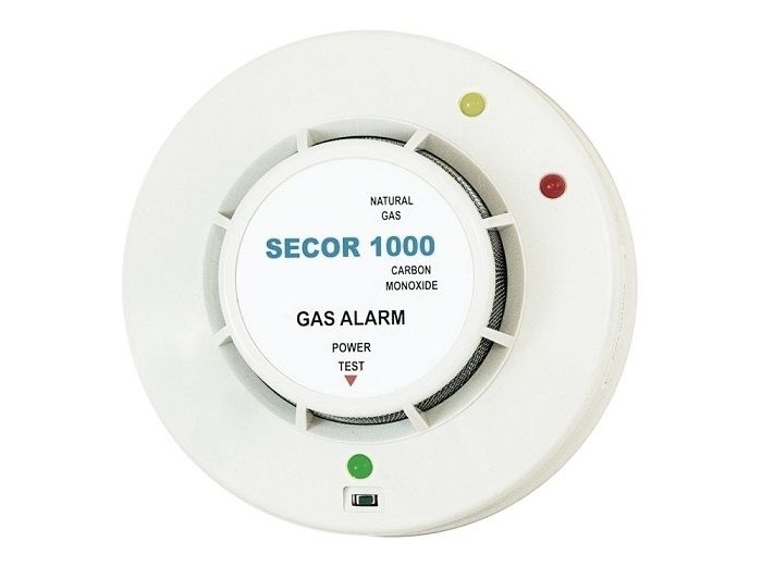 Detector de gaz metan si monoxid de carbon, alarma, 24V, Primatech Secor100/24