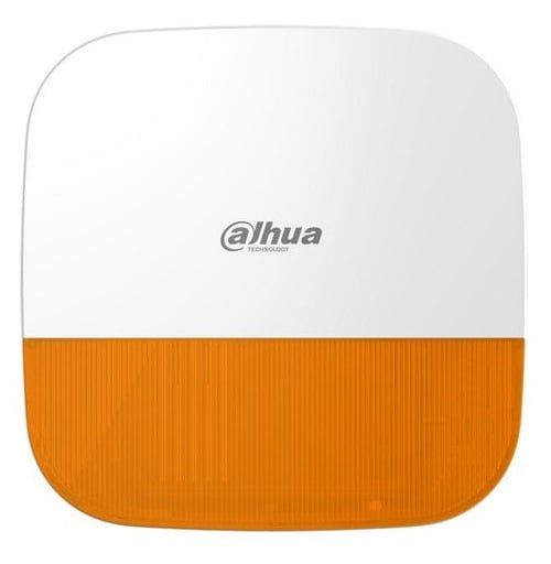 Sirena wireless de exterior Dahua ARA13-W2(868)YELLOW, 12VDC, 110dB, IP65