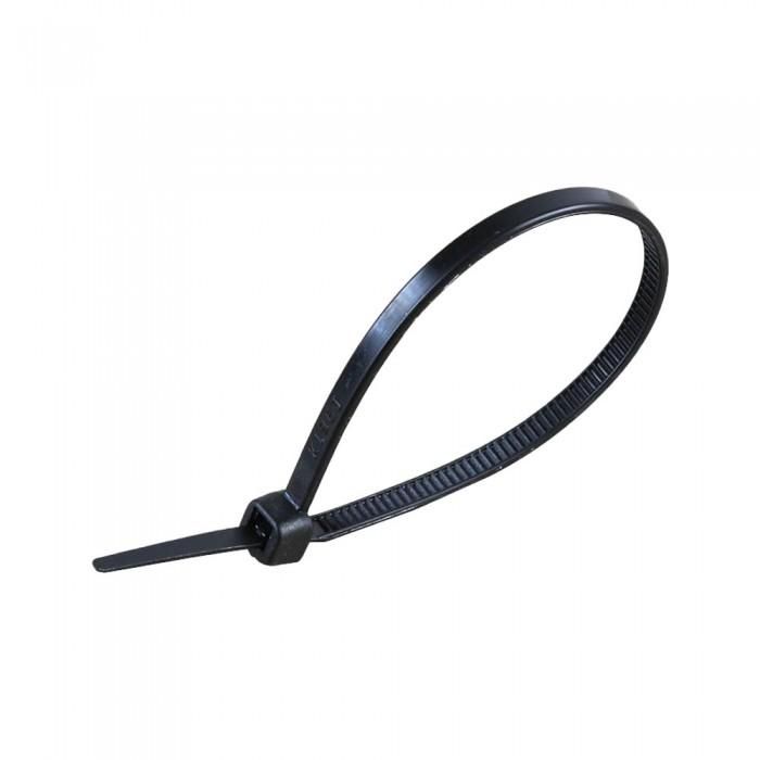 Coliere de plastic zimtat, 100buc, negre, 3,5mm x 300mm, SKU-11170