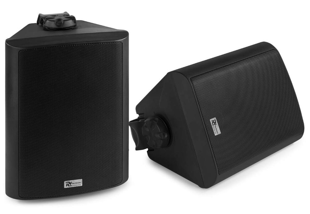 Set 2 boxe 60W RMS, 8ohm, 5.25inch, Power Dynamics WS50AB, Bluetooth, Wi-Fi, negru