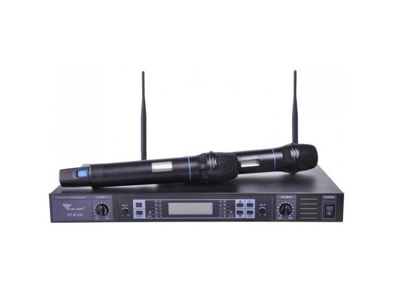 Set 2 microfoane de mana wireless