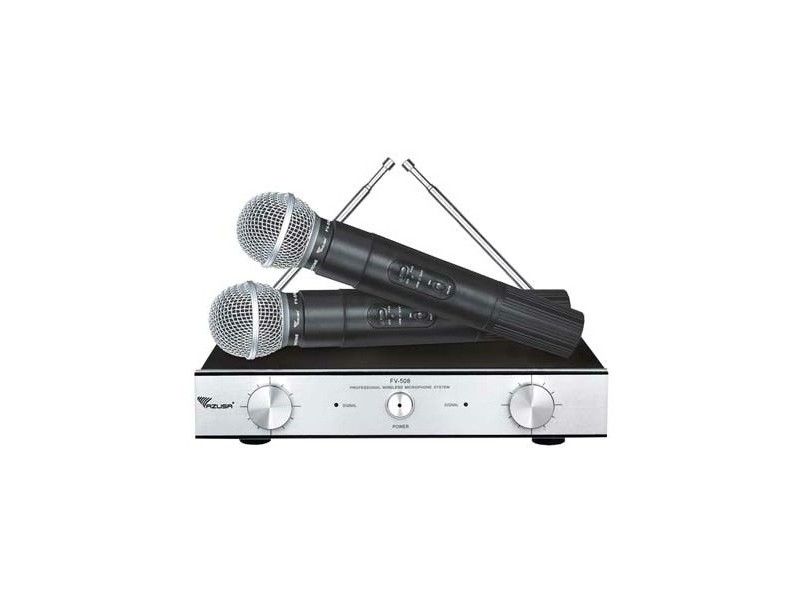 Set 2 microfoane wireless de mana