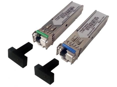 Set adaptoare SFP Gigabit distanta 20Km Single mode UOF2201BS