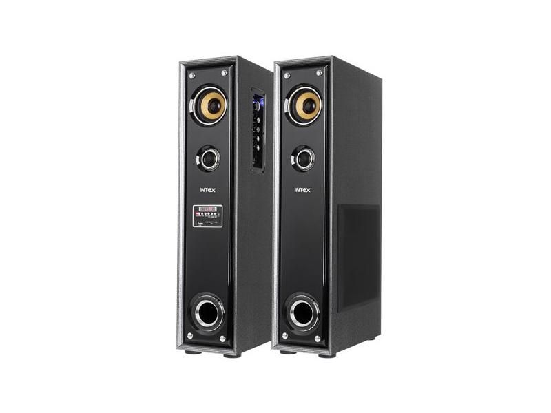 Set audio Karaoke 2X42 Wati cu microfon wireless si player MP3