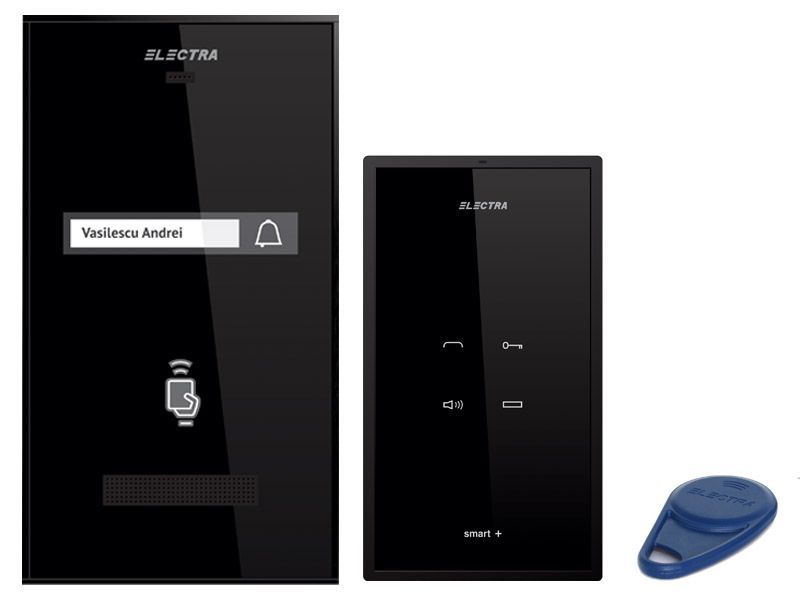 Set interfon Electra SMART o familie KIT.APE.1S0.xxB(W)