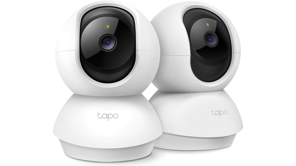 Set 2 camere supraveghere interior TP-Link Tapo C210P2, 2K 3MP, Rotatie si Inclinare din aplicatie, IR 9m, Wi-Fi 2.4GHz, audio bidirectional, detectie miscare
