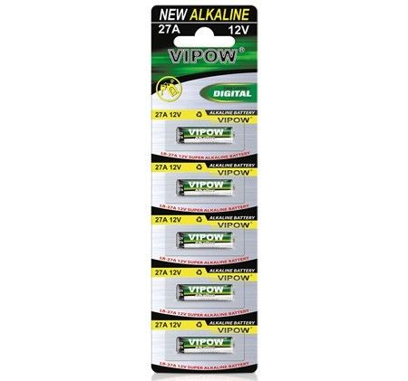 Set 5 buc baterie alcalina LR27A, 12V, Volt Polska BAT0068B-x5