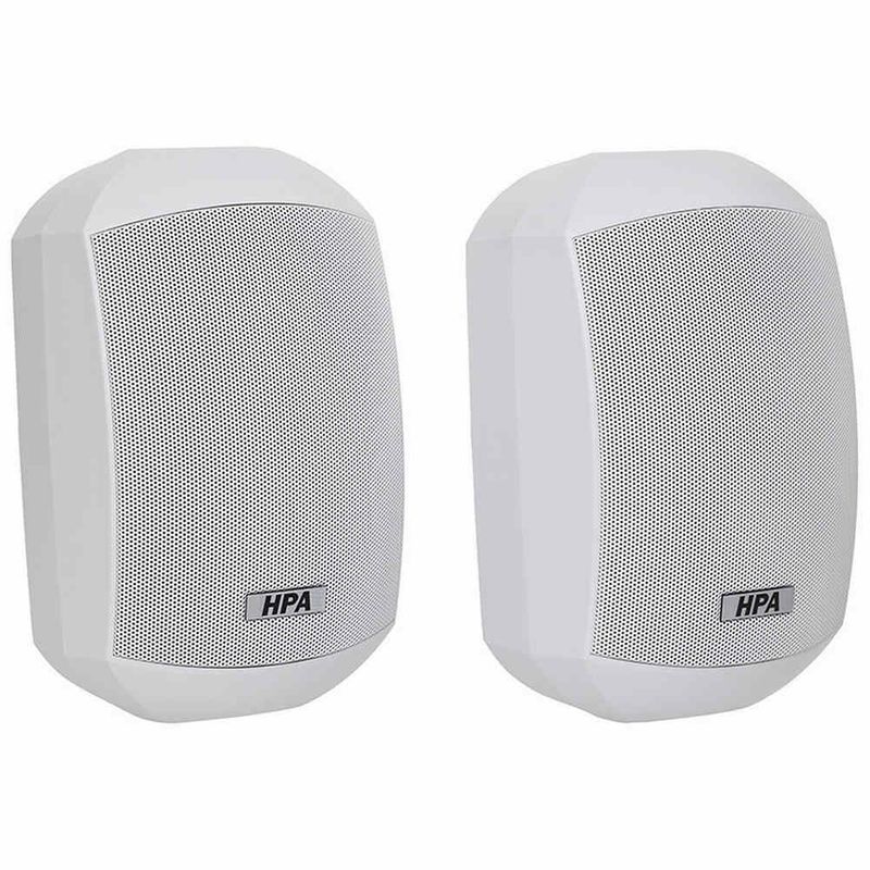 Set boxe linie HPA HPAWS400WH, 100V, 30W, 8 Ohmi, carcasa ABS, IP66