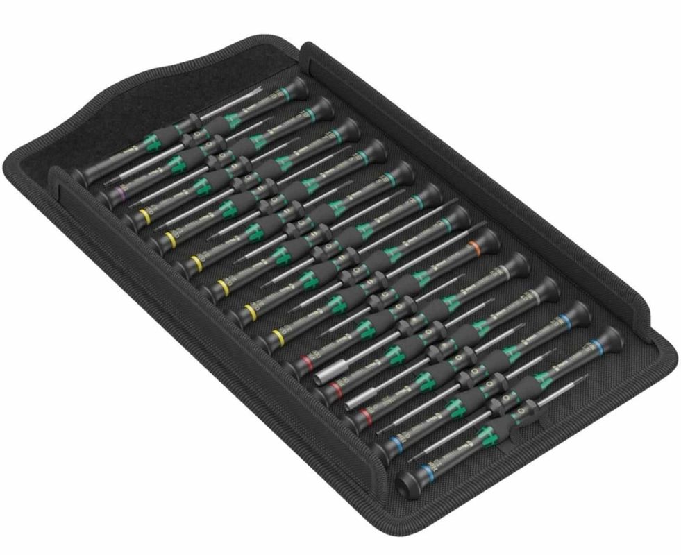 Set surubelnite Wera Kraftform Micro Big Pack 1, 25 piese, maner ergonomic, cap rotativ, 5134000001