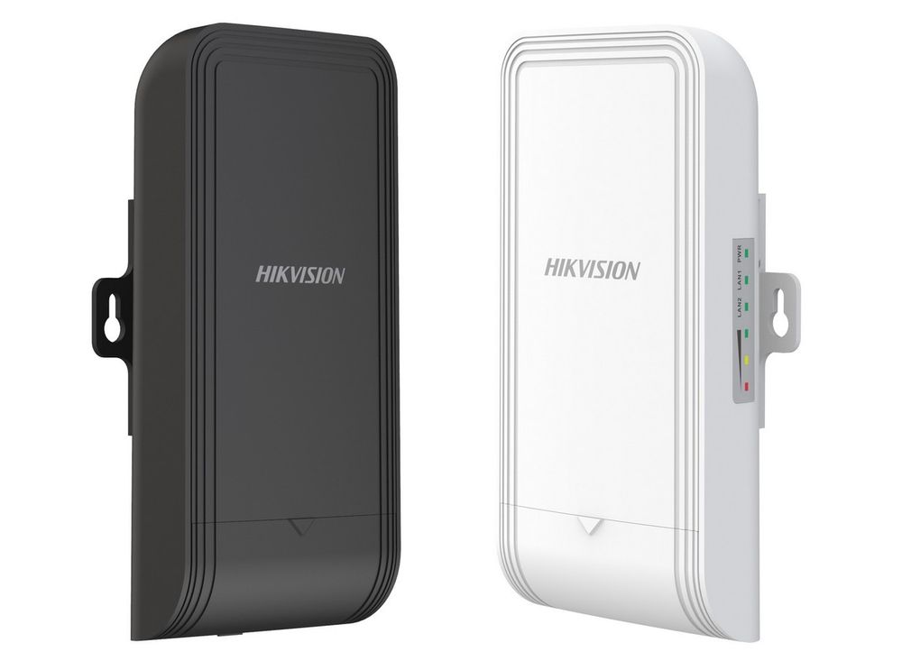 Set wireless emitator si receptor Hikvision DS-3WF0BC-2NT, distanta 200m, 2x2 antena MIMO, IP55