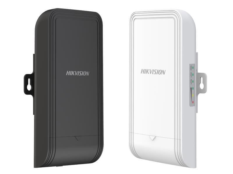 Set wireless emitator si receptor Hikvision DS-3WF0EC-2NT, 2.4Ghz, 300Mbps, 500m, 2x2 antena MIMO, IP55