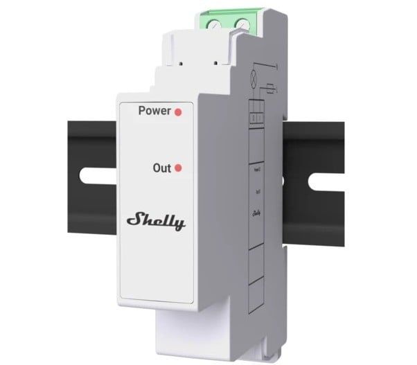 Releu Smart pentru Shelly Pro 3EM, 240V, 2A, Montare pe sina DIN, Shelly PRO 3EM Switch Add-on