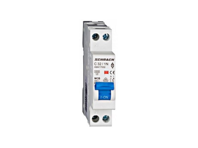 Siguranta automata 1P+N C32A 4,5kA Schrack AM417532