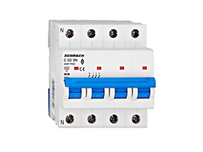 Siguranta automata 3P+N C32A 6kA SCHRACK AM617832