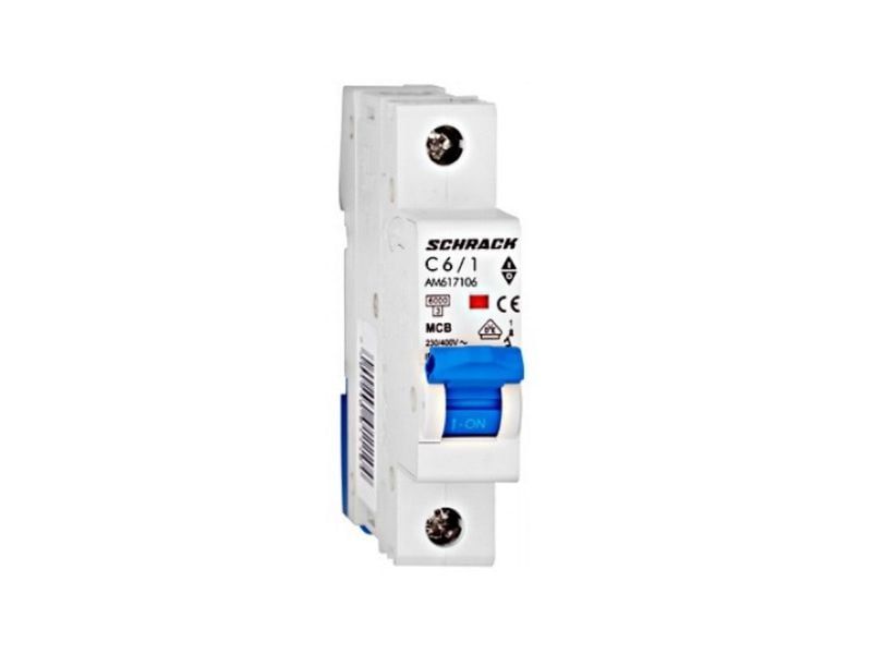 Siguranta automata C6A 6kA SCHRACK AM617106