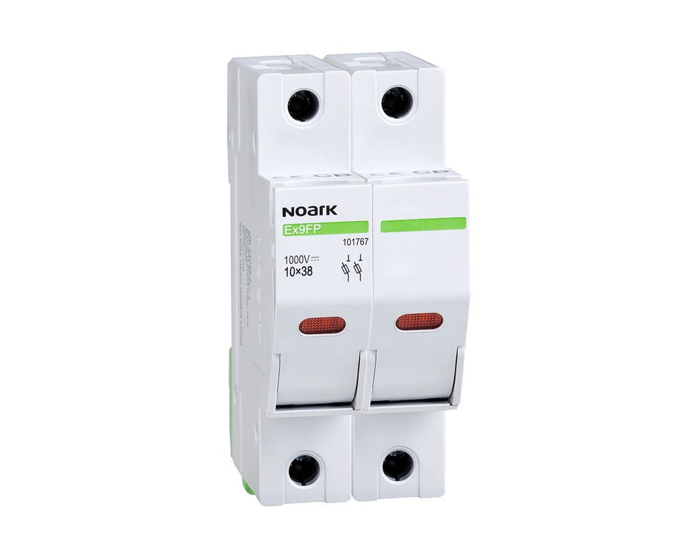 Separator modular pentru sigurante fuzibile de 10x38mm, compatibil cu sistemele fotovoltaice, Noark Ex9FP 101767