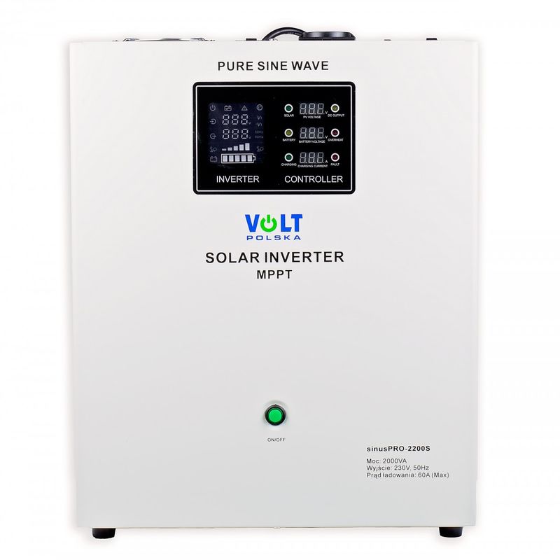 Invertor OFF-GRID 2200VA (1400W) VOLT POLSKA SINUS PRO 2200 S 12