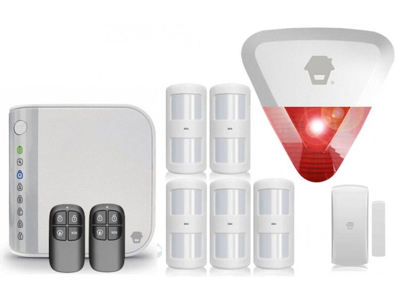 Sistem de alarma A8 Chuango 6 zone cu sirena de exterior