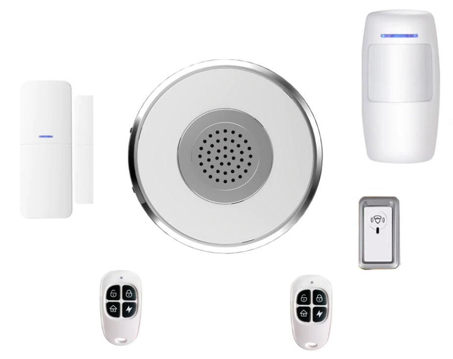 Sistem de alarma, SMART HOME, 2 zone alarma, sirena, sonerie