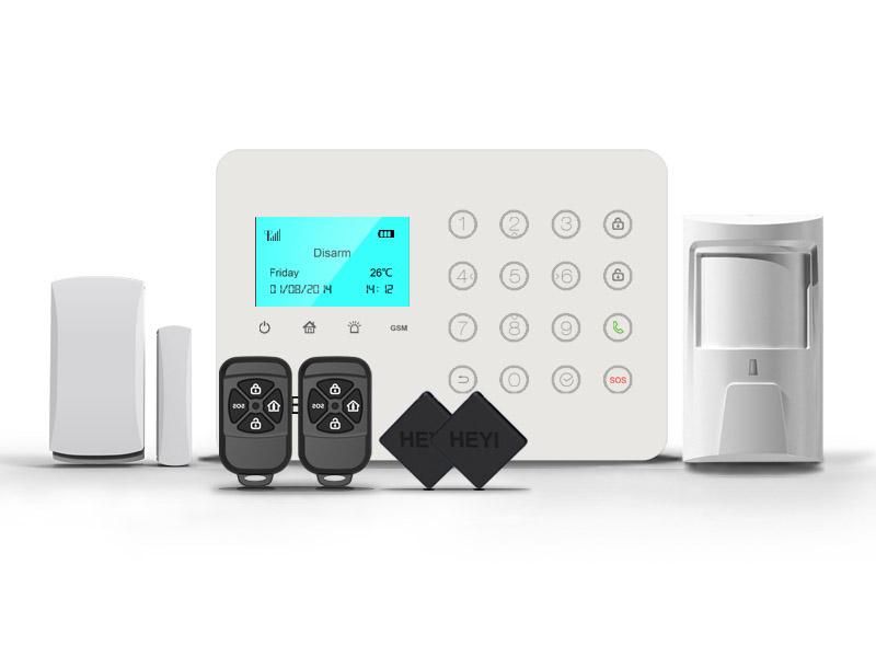 [RESIGILAT] Sistem de alarma wireless, GSM, 2 zone, RFID HY-H7-R