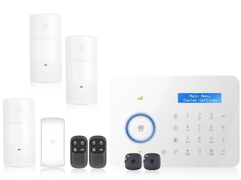 Sistem de alarma wireless GSM/PSTN 4 zone Chuango B11