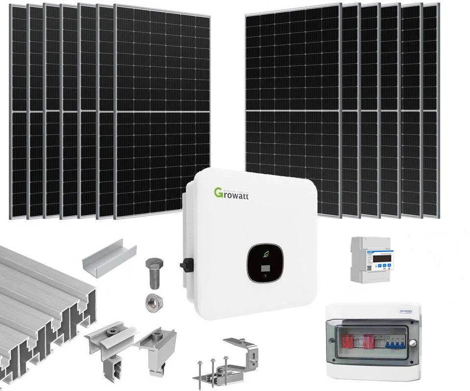 Sistem de alimentare cu energie solara, 5KW, Trifazat, On-Grid, KIT5KW-3FAZE-GR-380