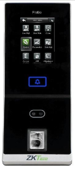 Sistem de control acces si pontaj biometric cu recunoastere faciala PRO-BIO