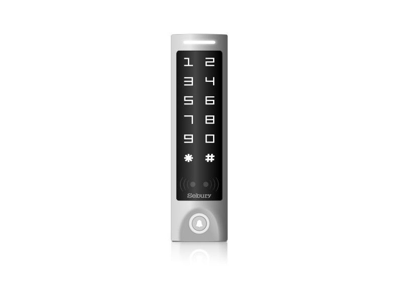 Sistem de control acces standalone de exterior pentru o usa touch slim S TOUCH W-S