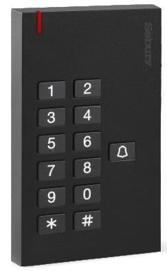 Cititor de proximitate standalone cu tastatura integrata, RFID 125Khz, PIN, Wiegand 26, montaj aparent, Sebury Q3