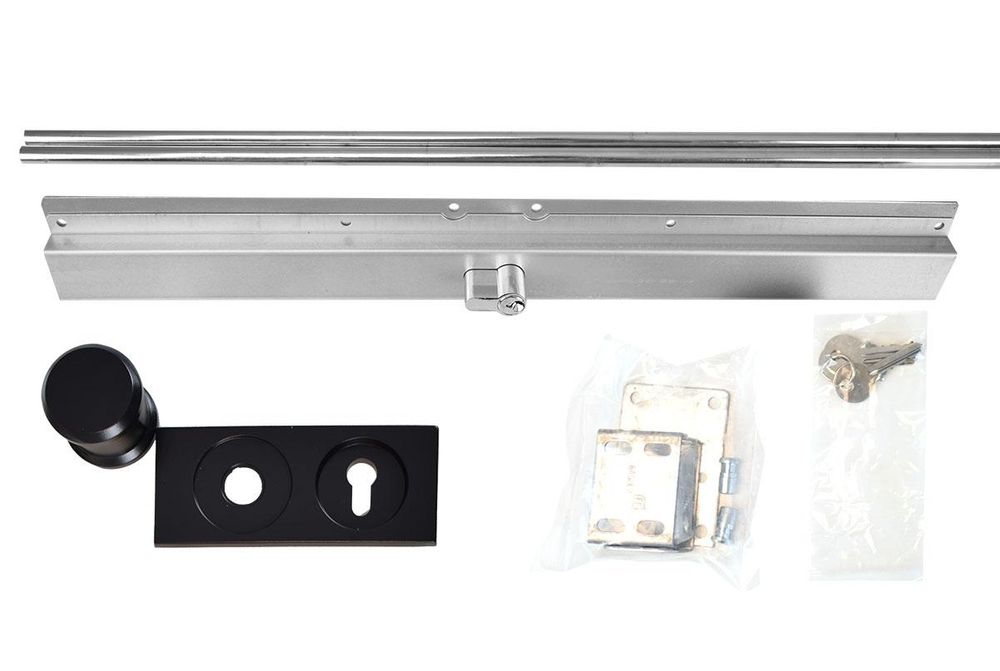 Sistem de inchidere din exterior, yala cu cheie, pentru usi garaj de max. L. 2500mm