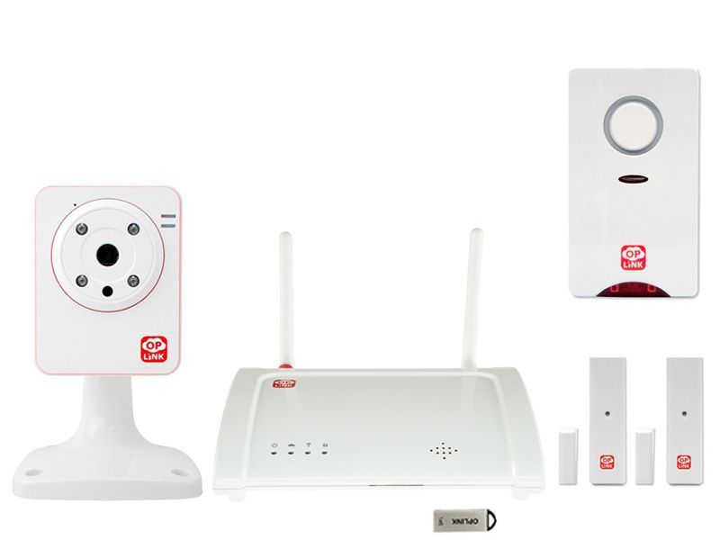 Sistem de securitate inteligent OP LINK Alarma+Supraveghere