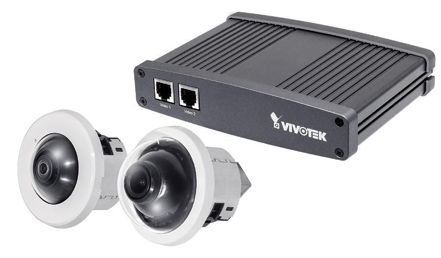 Sistem IP dual camera 1 X 5MP + 1 X 1MP WDR Vivotek VC8201