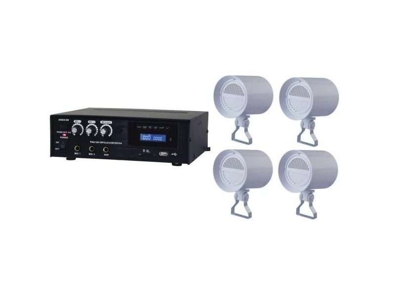 Sistem sonorizare terasa exterior 60W