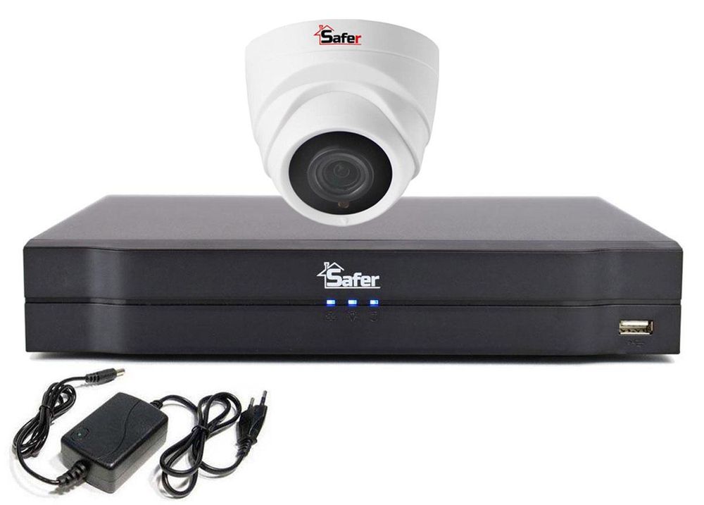 Sistem supraveghere 1 camera interior 4MP Lite Safer