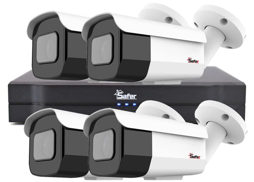 Sistem supraveghere 5 megapixeli, STARLIGHT, IR 40 metri, 4 camere exterior
