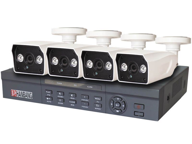 Sistem supraveghere IP de exterior, 1.4MP Hanbang