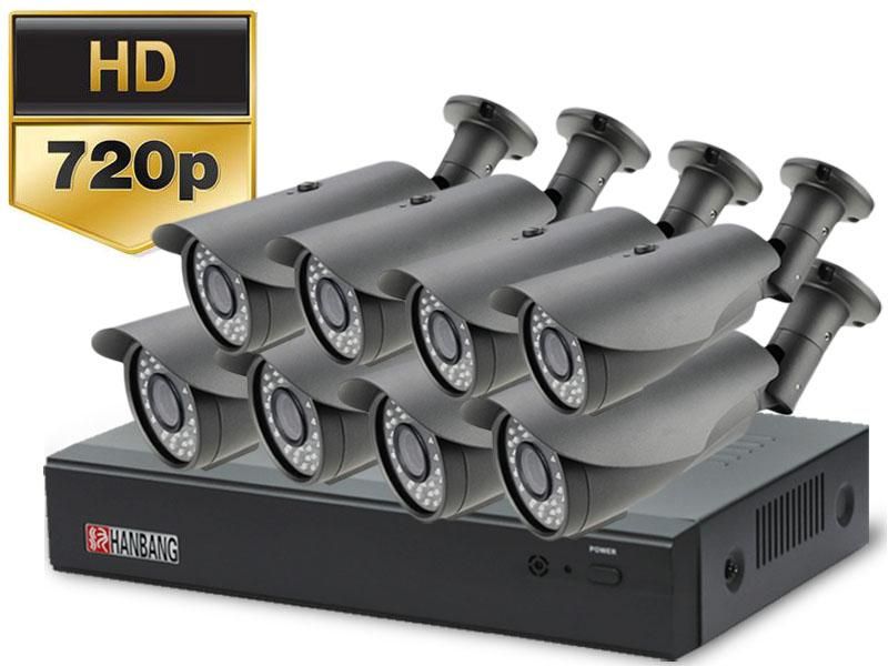 Sistem supraveghere Safer 8 camere AHD IR 60 metri