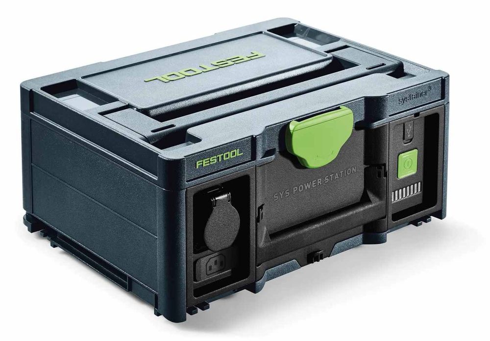 Sistem de alimentare Festool SYS-PST 1500 Li HP, 230V, 1555W, USB Type C, baterie Li-ion, cablu de 2m, IP44, 205721
