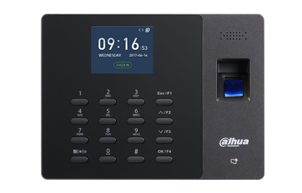 Sistem de control acces si pontaj Dahua biometric, cu cartela si amprenta, ASA1222G-D