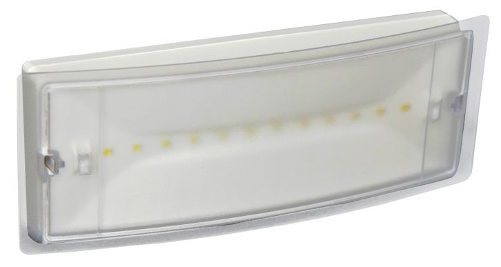 Lampa de emergenta 1,5 ore 3 directii, permanent/nepermanent selectabil Olympia Electronics 30-GR8/leds