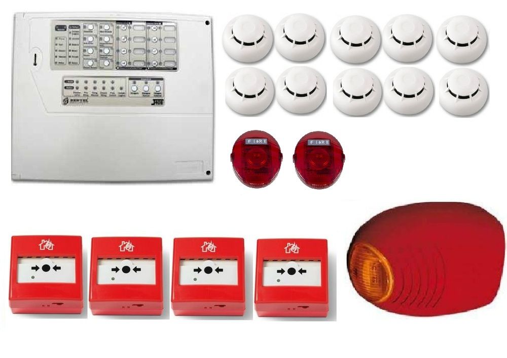 Kit sistem anti incendiu conventional 16 elemente Fireclass