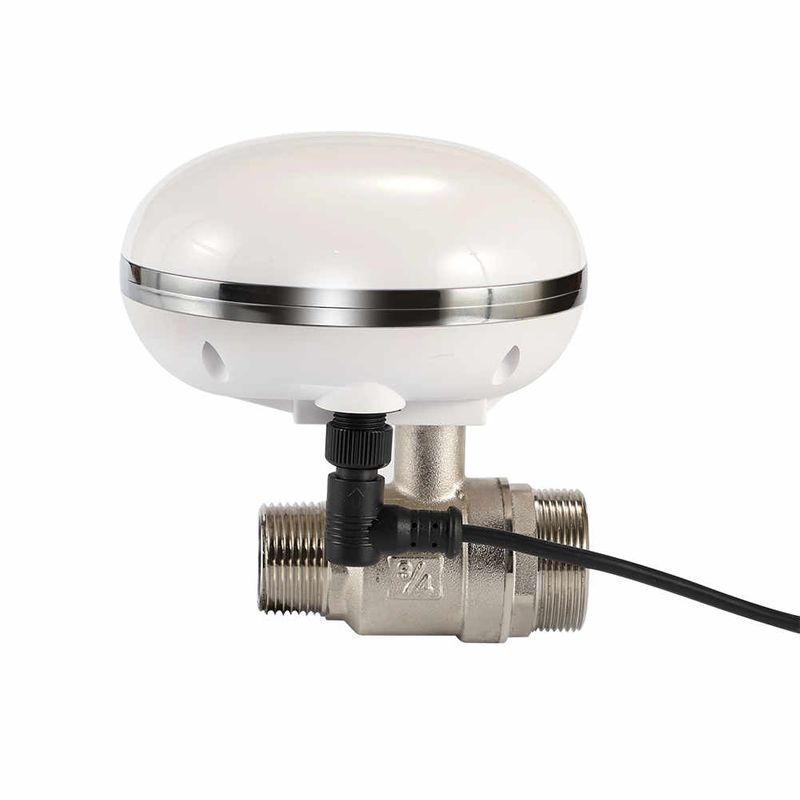 Electrovalva standalone inteligenta pentru apa sau gaz, aplicatie telefon cu notificari - RH-AWV02-3/4