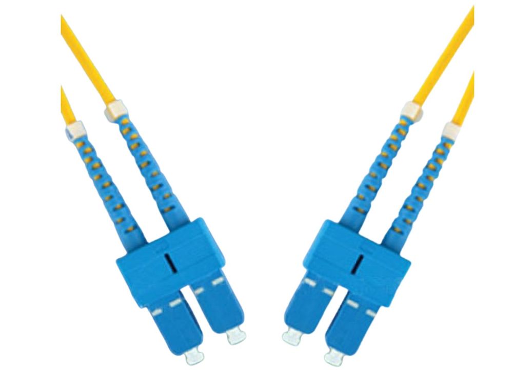 Patch cord fibra optica pentru retele Braun Group, SC-SC, singlemode OS2, duplex, LSZH, 3m, SMD-SCSC-3