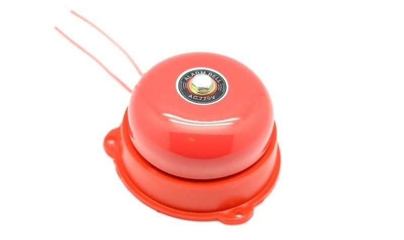 Sonerie alarma universala NR6, rosie, 220V, 100mm, pentru institutii publice, fabrici, locuinte, ALX-14G003